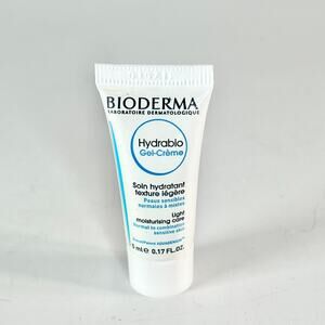 Bioderma Hydrabio Moisturizing Cream Concentrate Sensitive Travel .17 oz 5ml New